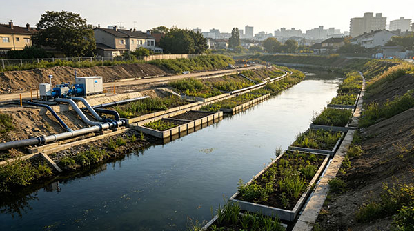 Black & Odorous Water Remediation Application Scenario